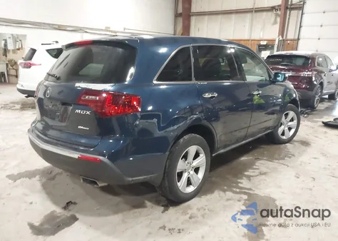 2012 Acura Mdx z USA, uszkodzony, nr VIN 2HNYD2H21CH540699